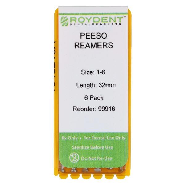 Peeso Reamer 32 mm Size 1-6 6/Bx