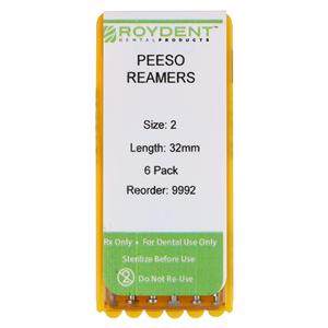 Peeso Reamer 32 mm Size 2 6/Bx