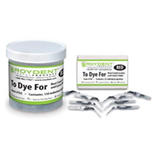 To Dye For Caries Indicator Blue Standard Package 25/Pk