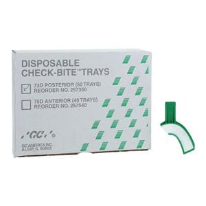 COE Check Bite Bite Trays Double Arch Posterior 50/Bx