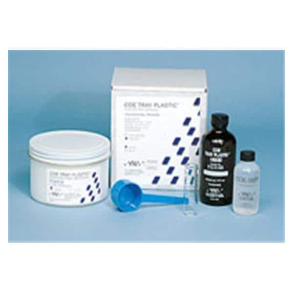 Coe Tray Custom Tray Material Acrylic Resin Self Cure White 3Lb/Pk