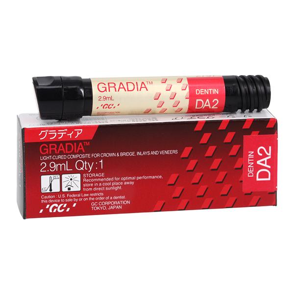 Gradia Light Cure Indirect Restorative Dentin DA2 2.9mL/Ea