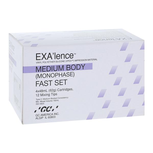 Exa'lence Impression Material Fast Set 48 mL Monophase Refill 4/Pk