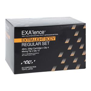 Exa'lence Impression Material Regular Set 48 mL Extra Light Body Refill 4/Pk