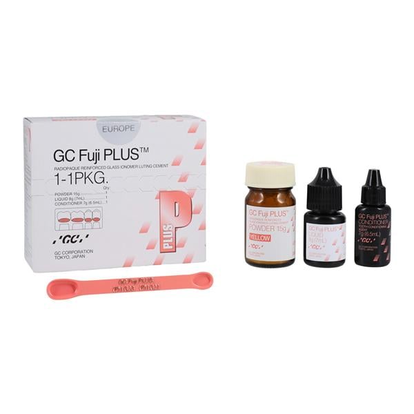 GC Fuji PLUS Powder / Liquid Cement 1:1 Package Ea