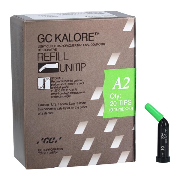 GC Kalore Universal Composite A2 Unitip Refill 20/Bx