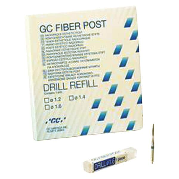 GC Fiber Post Post Drill Refill 1.4 mm Yellow Ea