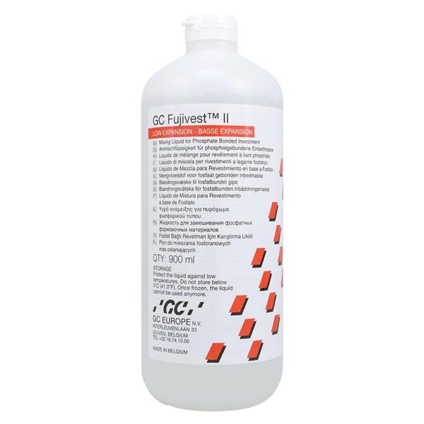 Fujivest II Casting Investment Phosphate Bonded 900ml/Bt