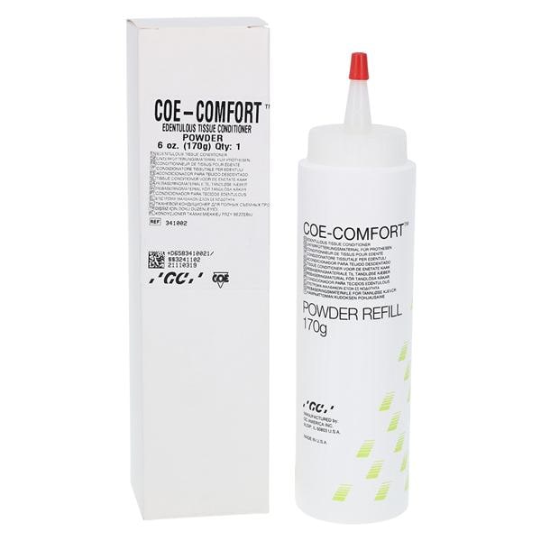 Coe-Comfort Tissue Conditioner Chairside Edentulous Self Cure 6oz/Bt