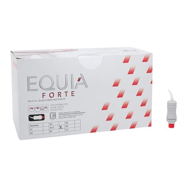 EQUIA Forte Fil Glass Ionomer Capsule A3.5 Refill 48/Bx