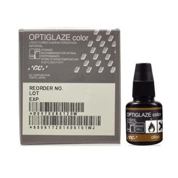 Optiglaze Color Light Cure Indirect Restorative Nano-Filled Olive 2.6mL/Bt