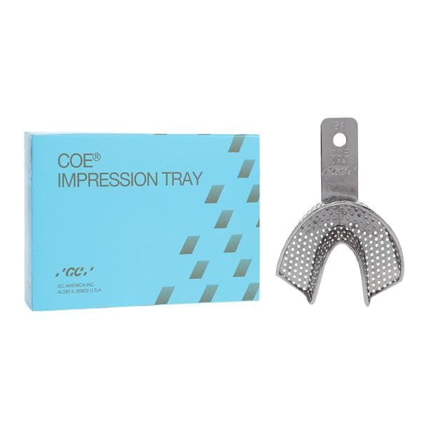COE Impression Tray Perforated 24 Pediatric Medium Lower Ea