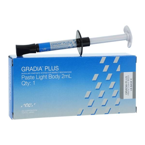 Gradia Plus Light Cure Indirect Restorative Light Body Paste Base D 2mL/Ea