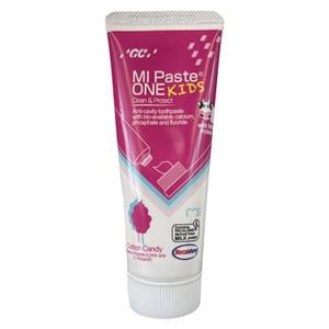 MI Paste One Kids Tooth Topical 0.2% Sodium Fluoride Cotton Candy 10/Bx