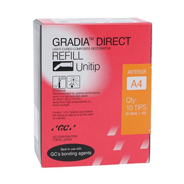 Gradia Direct Universal Composite AO4 Opaque Unitip Refill 10/Bx