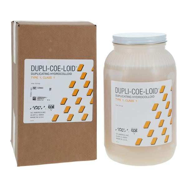 Dupli-COE-Loid Duplicating Material Hydrocolloid 1GalPail