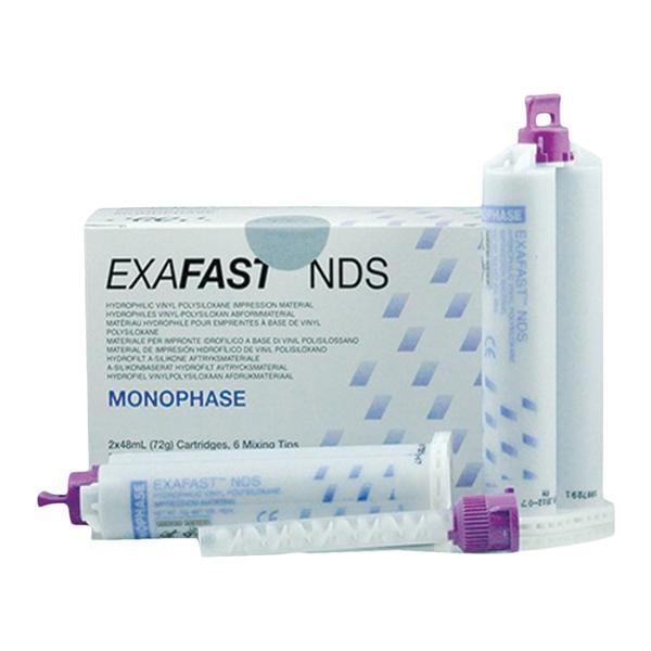 Exafast NDS Impression Material Fast Set Monophase Super Bulk Package 80/Ca