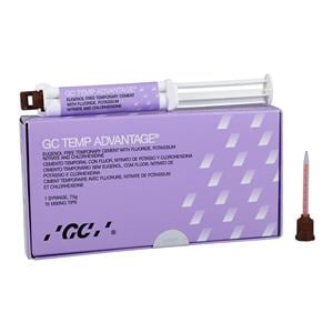 GC Temp ADVANTAGE Zinc-Oxide Non-Eugenol Automix Cement Standard Package Ea