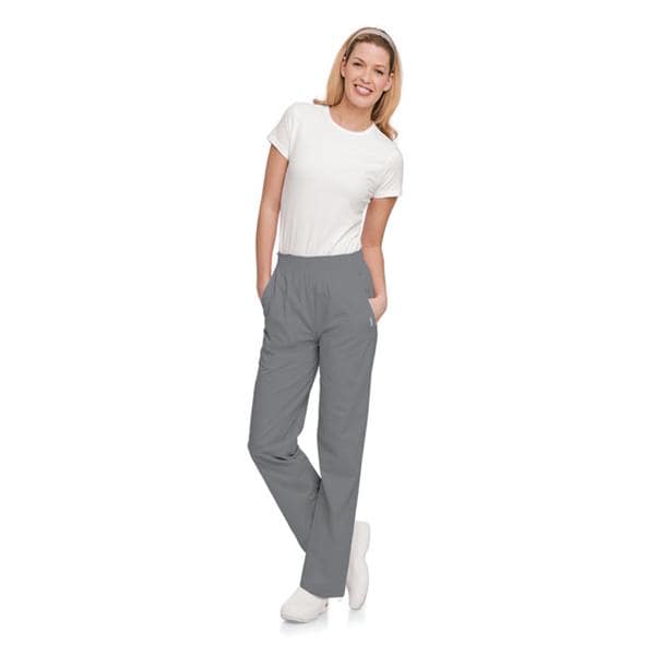 Scrub Pant 4 Pockets X-Large Steel Grey Womens Ea