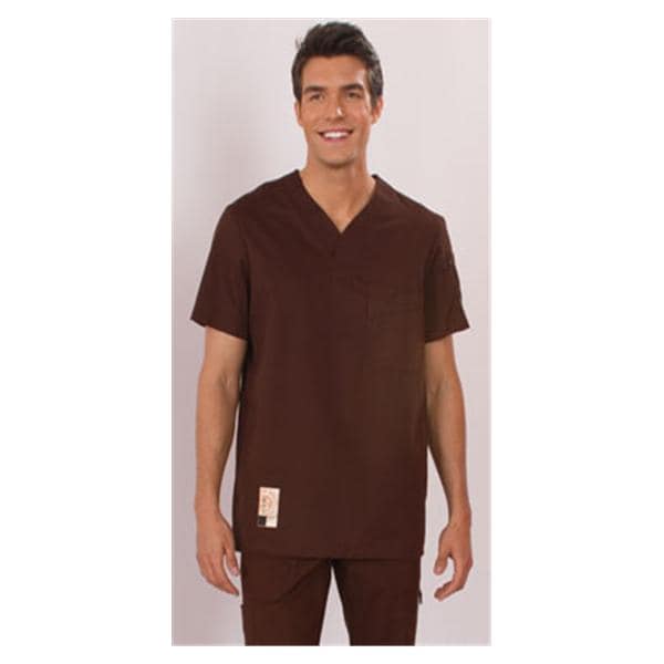 Scrub Pant Multiple Pockets Large Espresso Mens Ea