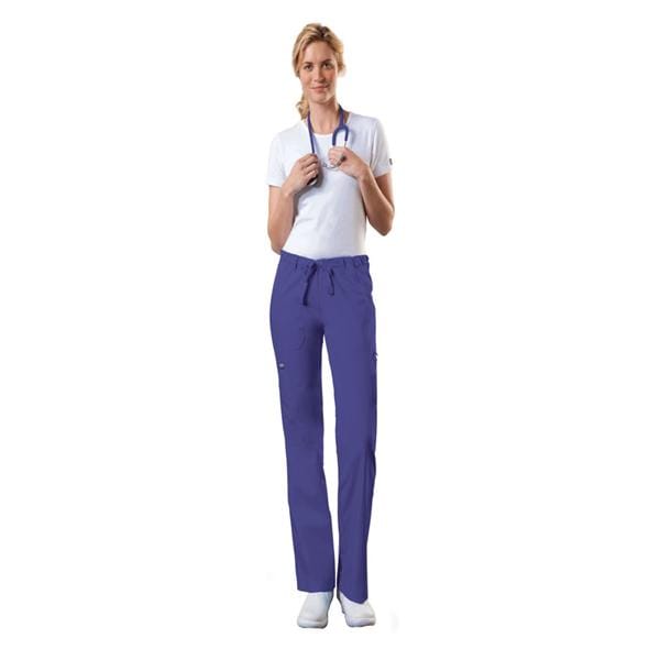 Scrub Pant 65% Polyester / 35% Cotton 4 Pockets 2X Large Grape Womens Ea