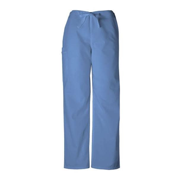 Cherokee Scrub Pant 65% Plstr/35% Ctn 3 Pockets Large Ceil Blue Unisex Ea