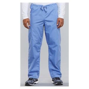 Cherokee Scrub Pant Poly/Ctn 3 Pockets Small Ceil Blue Unisex Ea