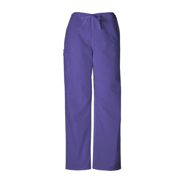 Cherokee Scrub Pant 65% Plstr/35% Ctn 3 Pockets 2X Large Grape Unisex Ea