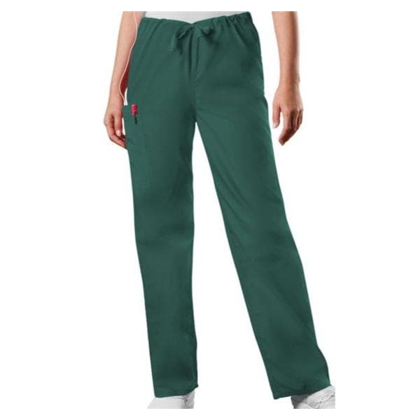 Cherokee Scrub Pant 65% Polyester / 35% Cotton 3 Pockets Medium Hunter Unisex Ea