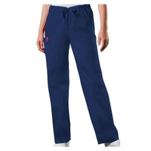 Cherokee Scrub Pant 65% Polyester / 35% Cotton 3 Pockets Medium Navy Unisex Ea