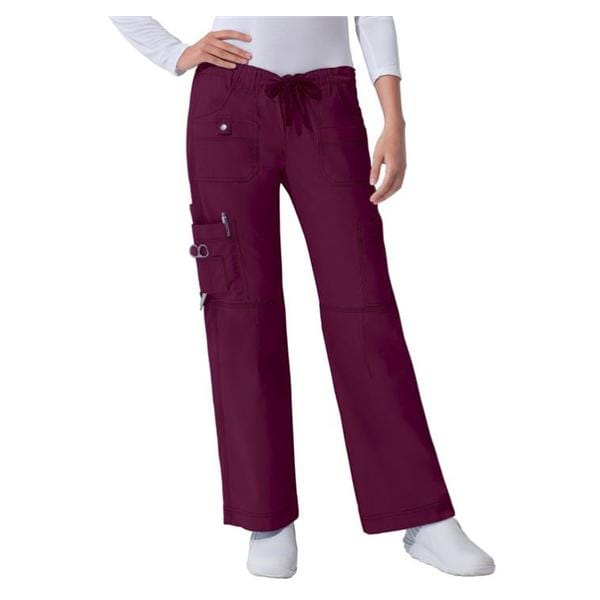 Dickies Scrub Pant 857455 Womens Small Wine Ea