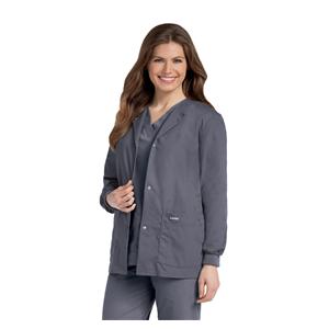 Essentials Warm-Up Jacket Womens Small Steel Ea