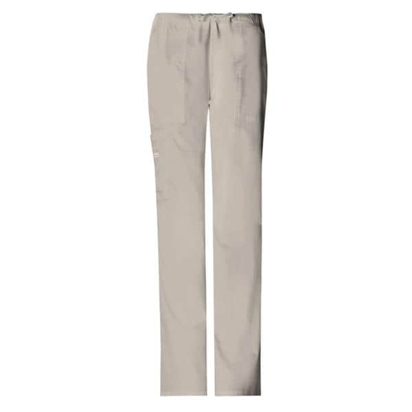 Cherokee Scrub Pant 4 Pockets Medium Khaki Womens Ea