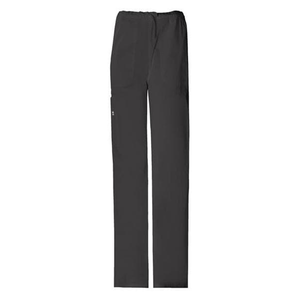 Cherokee Scrub Pant Poly/Ctn/Spndx 4 Pockets 3X Large Black Unisex Ea