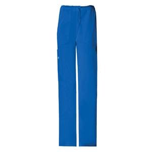 Cherokee Scrub Pant Poly/Ctn/Spndx 4 Pockets Large Royal Blue Unisex Ea