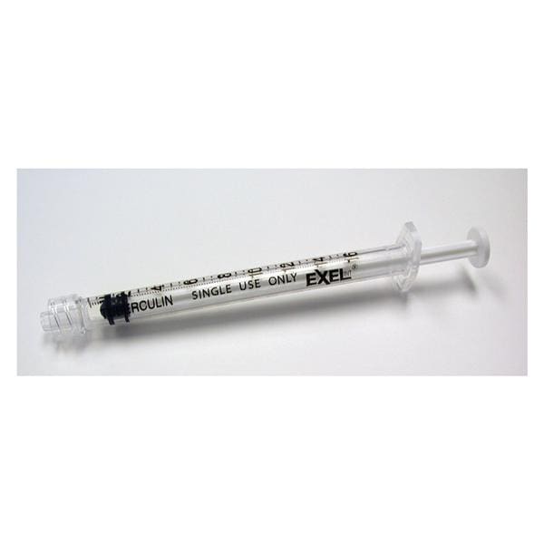 Tuberculin Syringe 1cc Luer Lock Low Dead Space 100/Bx