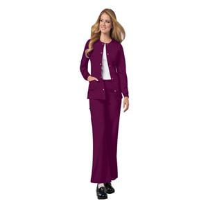 Warm-Up Jacket 4X Large Wine Ea