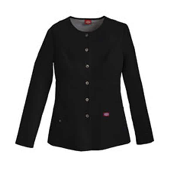 Warm-Up Jacket 3 Pockets Medium Black Womens Ea