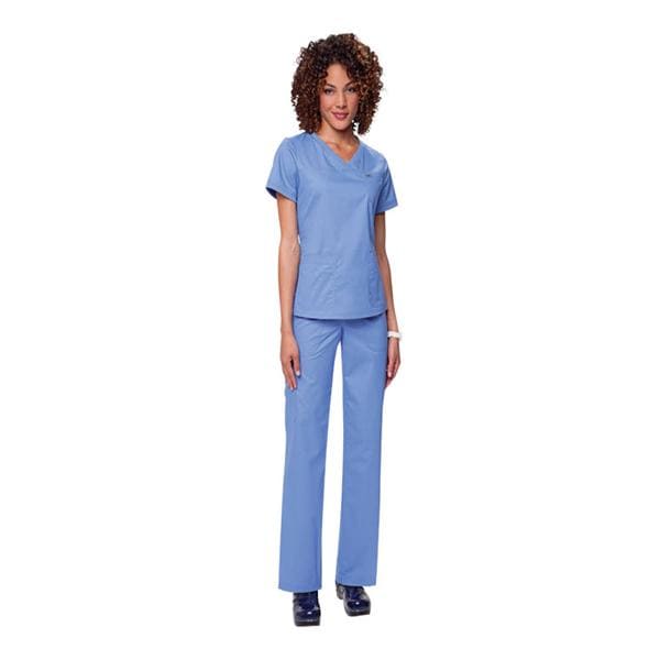 Scrub Pant 5 Pockets X-Small Ceil Blue Womens Ea