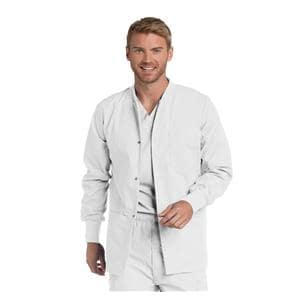 Urbane Warm-Up Jacket Medium White Mens Ea