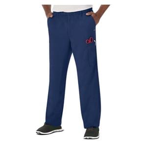 Jockey Scrub Pant Poly/Ryn/Spndx 7 Pockets Small New Navy Mens Ea