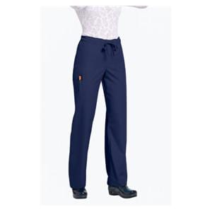 Scrub Pant 4 Pockets Large Navy Unisex Ea