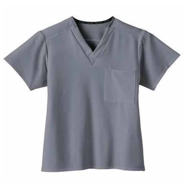 Jockey Scrub Shirt V-Neck X-Large Pewter Unisex Ea