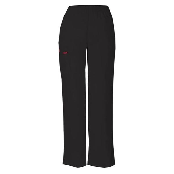 Dickies Everyday Scrub Pant 3 Pockets X-Large Black Womens Ea