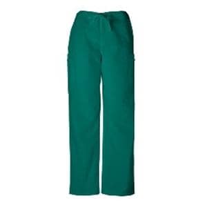 Scrub Pant 65% Polyester / 35% Cotton 6 Pockets X-Large Surgical Green Mens Ea