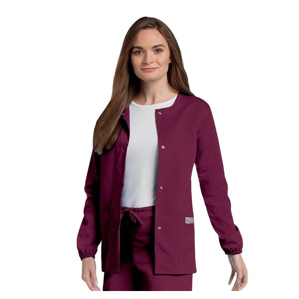 Warm-Up Jacket 4 Pockets 3X Large Wine Ea