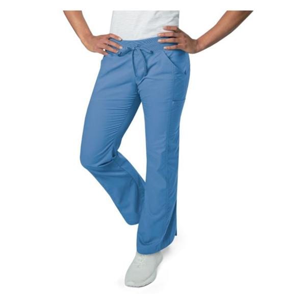 Scrub Pant 65% Polyester / 35% Cotton 2 Pockets Large Ceil Blue Unisex Ea