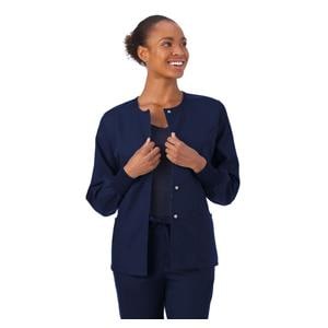 Warm-Up Jacket 2 Pockets Long Sleeves X-Small Navy Ea