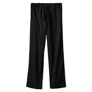 Scrub Pant 2 Pockets 5X Large Black Unisex Ea