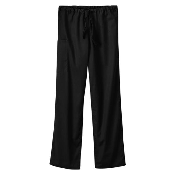 Scrub Pant 2 Pockets 5X Large Black Unisex Ea